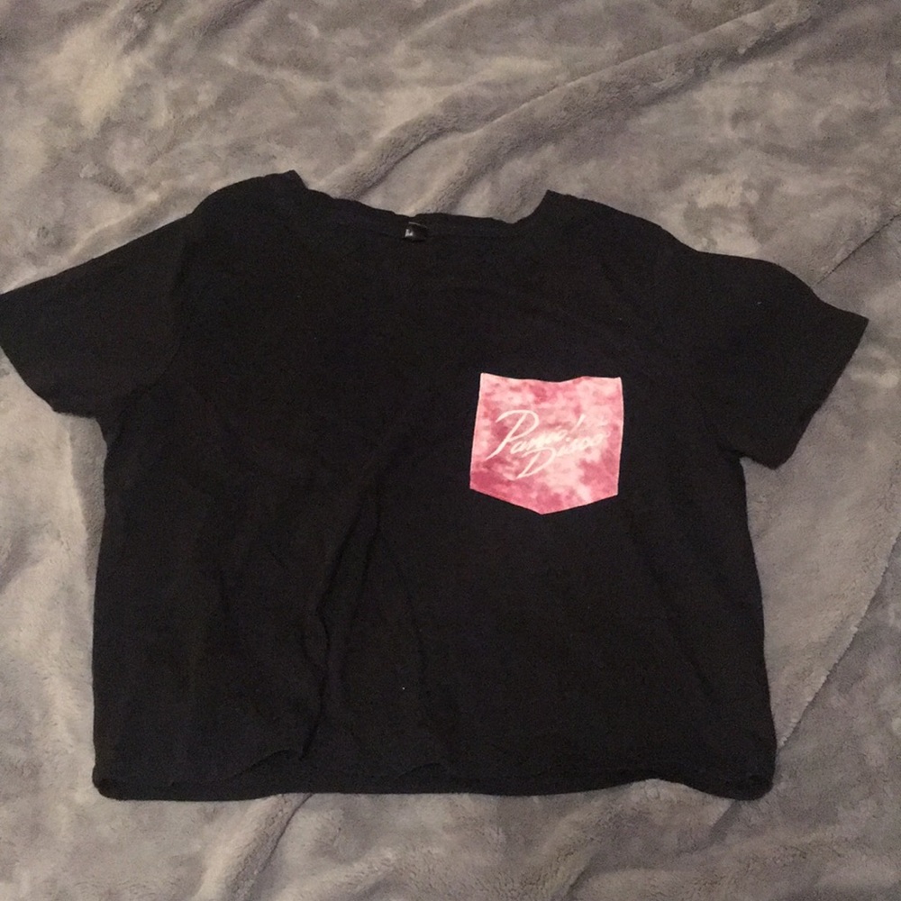 Panic! At the disco crop tee shirt